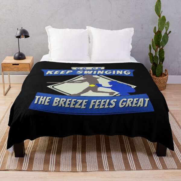 Item preview, Keep Swinging! A Softball Catcher Loves the Breeze! designed and sold by Batty4Boba.