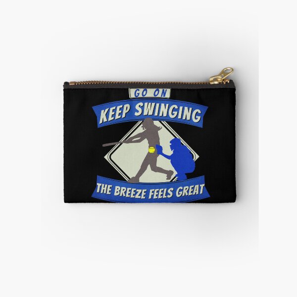 Item preview, Keep Swinging! A Softball Catcher Loves the Breeze! designed and sold by Batty4Boba.