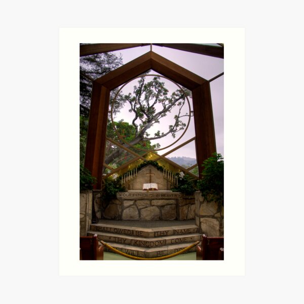 Wayfarers Chapel Art Print