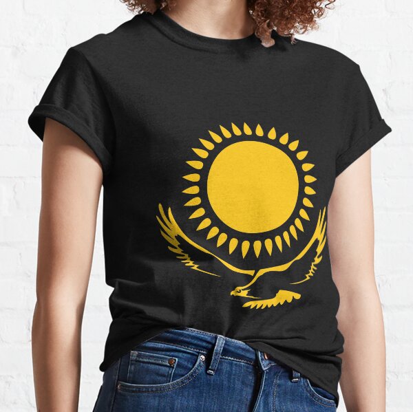 The Golden Steppe Eagle of Kazakhstan Classic T-Shirt