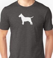Bull Terrier Silhouette(s) Unisex T-Shirt