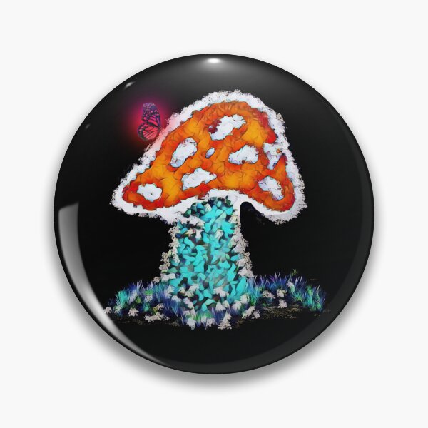 Item preview, Mushroom and Butterfly designed and sold by igmonius.