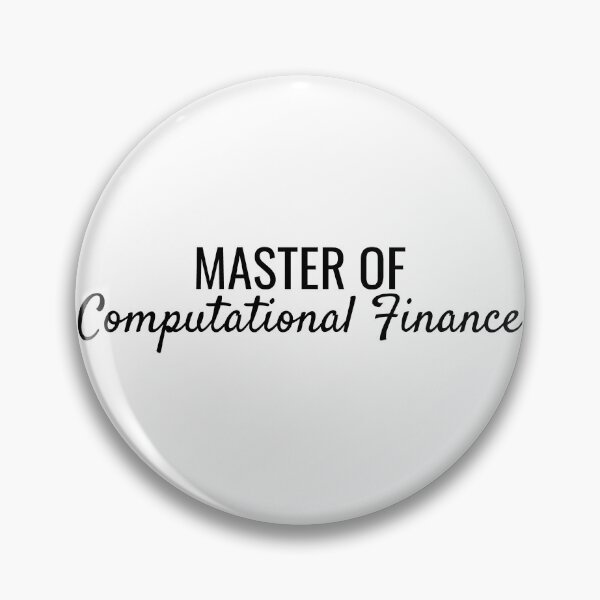 Artikelvorschau, Master of Computational Finance entworfen und verkauft von SarahJisri.
