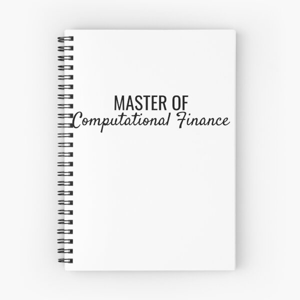 Artikelvorschau, Master of Computational Finance entworfen und verkauft von SarahJisri.