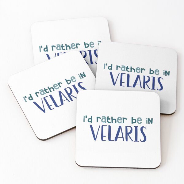 Item preview, I'd Rather Be In Velaris Sticker designed and sold by Marianna's Meraki.
