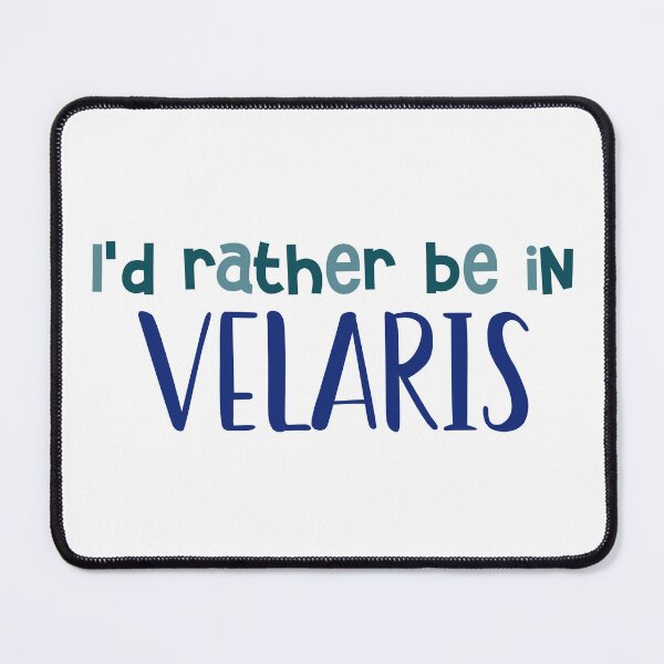 Item preview, I'd Rather Be In Velaris Sticker designed and sold by Marianna's Meraki.