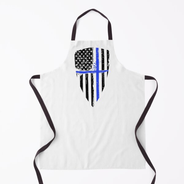 Item preview, American Flag Blue Line Crusader designed and sold by AndrewStep.