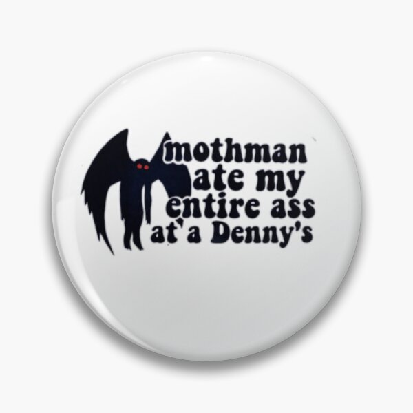 Item preview, Mothman ate my a** Sticker | Mothman Sticker | Funny Sticker for Laptop or car designed and sold by Ssimo30.
