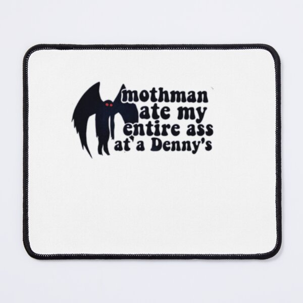Item preview, Mothman ate my a** Sticker | Mothman Sticker | Funny Sticker for Laptop or car designed and sold by Ssimo30.