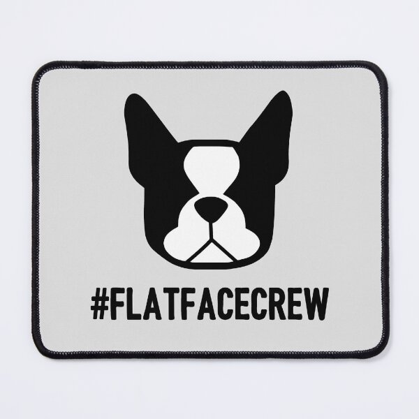 Item preview, #flatfacecrew = no snouts = smooshface dogs - Boston Terrier breed bias - Boston Terrier love #bostonlife #bostonterrier designed and sold by smooshfaceutd.