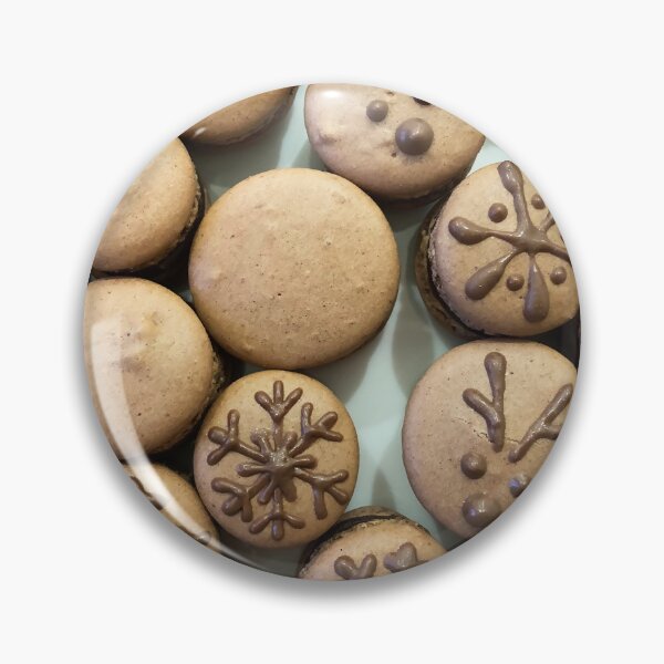 Item preview, Christmas Macaron Pattern designed and sold by Coffee Lifestyle.