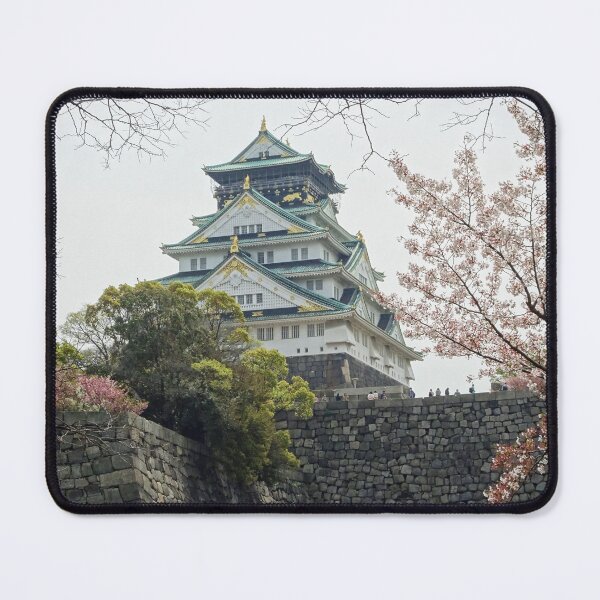 Item preview, osaka castle sakura designed and sold by cuisinecat2.