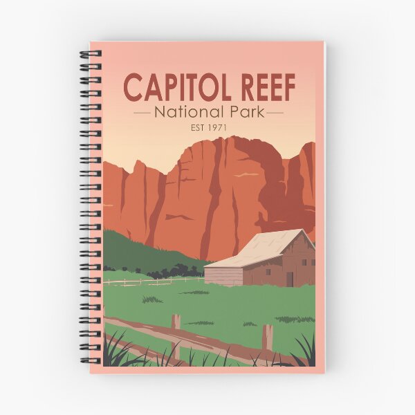 Item preview, Capitol Reef National Park Ranch Vintage designed and sold by KrisSidDesigns.