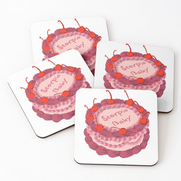 Item preview, Zodiac cake: Scorpio baby (cherries on top cake) designed and sold by Latenight-Art.