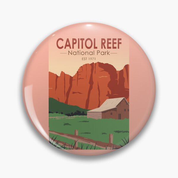 Item preview, Capitol Reef National Park Ranch Vintage designed and sold by KrisSidDesigns.