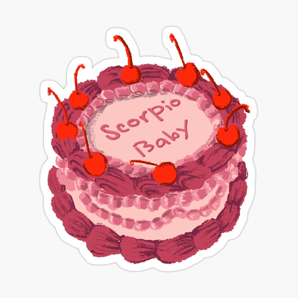 Scorpio Birthday Cake | TikTok