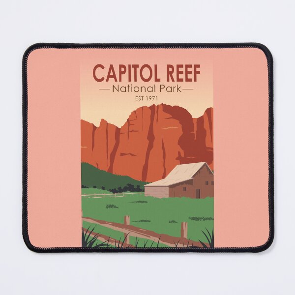 Item preview, Capitol Reef National Park Ranch Vintage designed and sold by KrisSidDesigns.