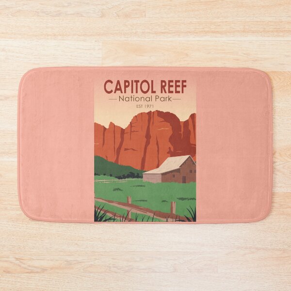 Item preview, Capitol Reef National Park Ranch Vintage designed and sold by KrisSidDesigns.