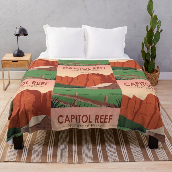 Item preview, Capitol Reef National Park Ranch Vintage designed and sold by KrisSidDesigns.