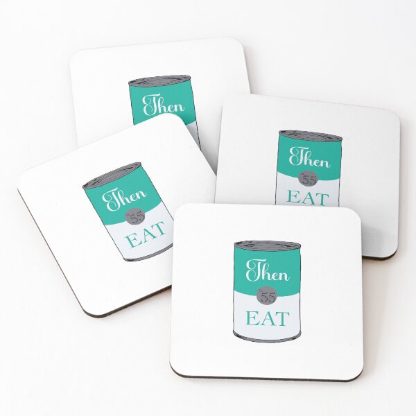 Item preview, Then Eat Soup Can Sticker designed and sold by Marianna's Meraki.