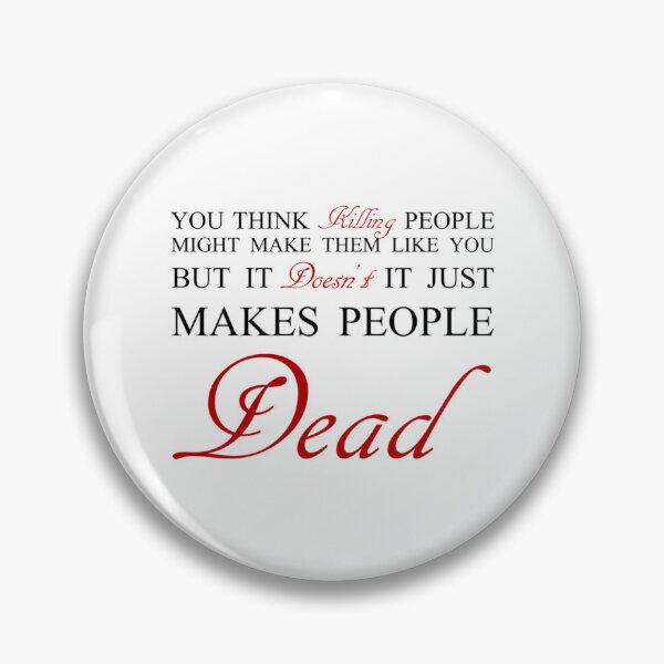 Item preview, Killing People makes them Dead - RED   designed and sold by OriginaPunkBaby.