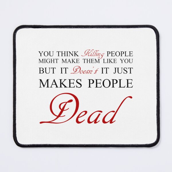 Item preview, Killing People makes them Dead - RED   designed and sold by OriginaPunkBaby.