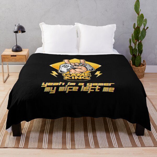 Item preview, yeah im a gamer my wife left me designed and sold by fcbysree.