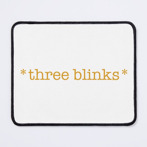 Item preview, Three Blinks Sticker designed and sold by Marianna's Meraki.