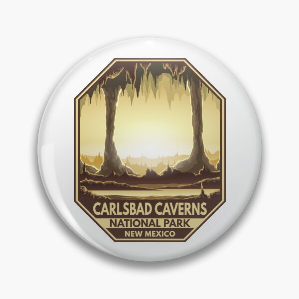 Item preview, Carlsbad Caverns National Park Retro Emblem designed and sold by KrisSidDesigns.