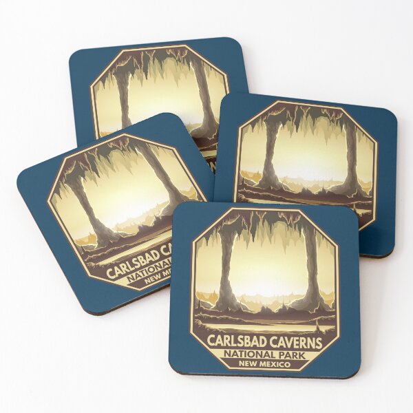 Item preview, Carlsbad Caverns National Park Retro Emblem designed and sold by KrisSidDesigns.