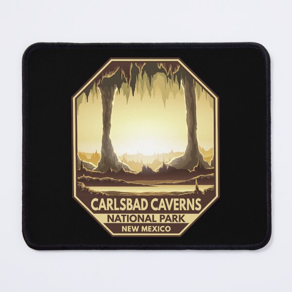 Item preview, Carlsbad Caverns National Park Retro Emblem designed and sold by KrisSidDesigns.