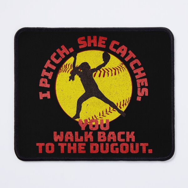 Item preview, Hitter, Back to the Dugout! Love, the Softball Pitcher designed and sold by Batty4Boba.
