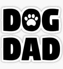 Dog Dad Sticker