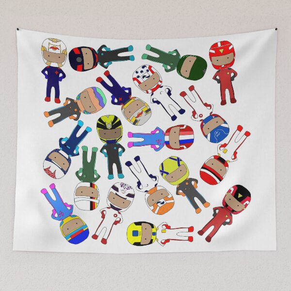 Item preview, 2022 F1 Drivers Jumble - DoodleAndDrive  designed and sold by DoodleAndDrive.