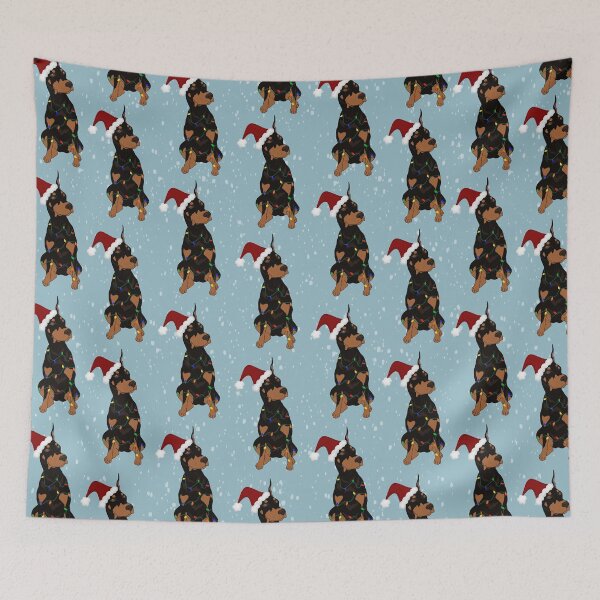 Item preview, Christmas Doberman Pinscher  designed and sold by KantstandyaC.
