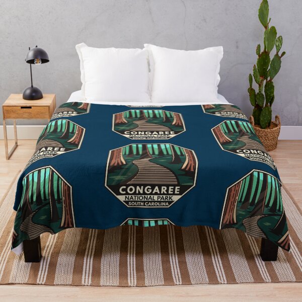 Item preview, Congaree National Park Retro Emblem designed and sold by KrisSidDesigns.