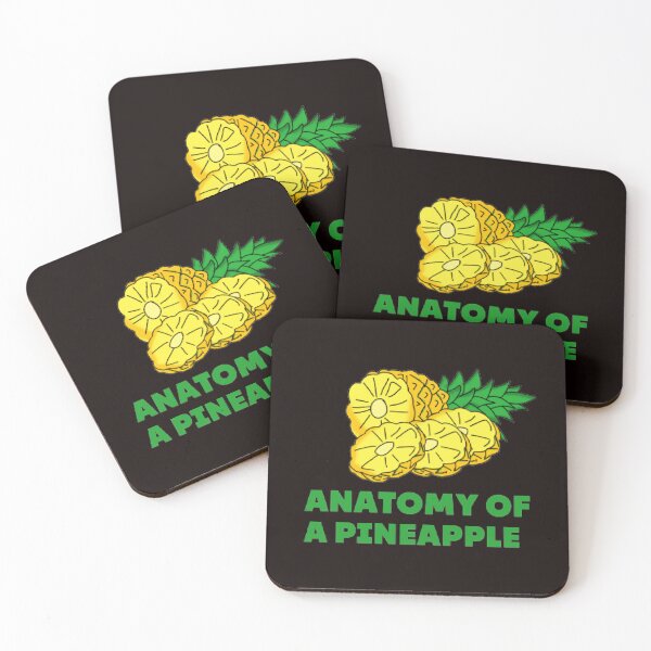 Item preview, Anatomy Of A Pineapple designed and sold by Achraf  ⭐⭐⭐⭐⭐.