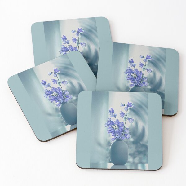 Item preview, Purple Bell-shaped Flowers in a Vase designed and sold by JeLoTall.