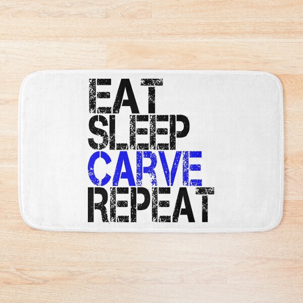 Item preview, Eat Sleep Carve Repeat, Grunge  designed and sold by ACC .