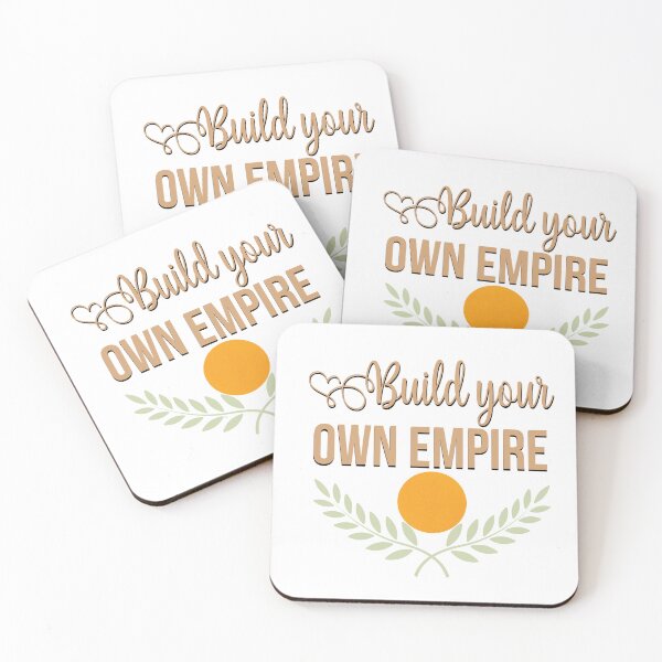 Item preview, build your own empire motivational saying designed and sold by Emotionville.
