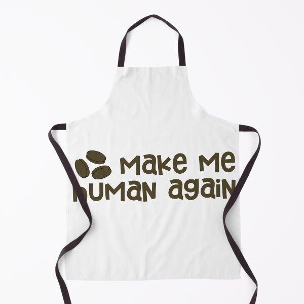 Artikelvorschau, Coffee Beans Make Me Human Again Sticker entworfen und verkauft von Marianna's Meraki.