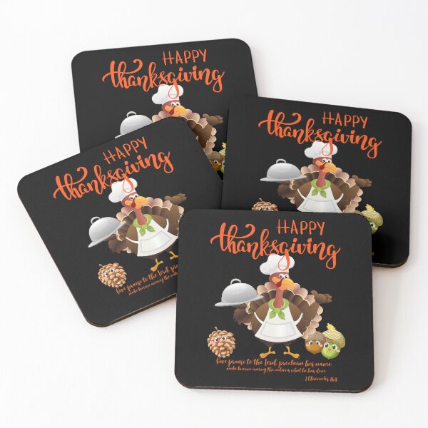 Item preview, Funny Turkey Thanksgiving Give praise to the Lord, proclaim his name. 1 Chronicles 16:8 designed and sold by onlyscriptures.