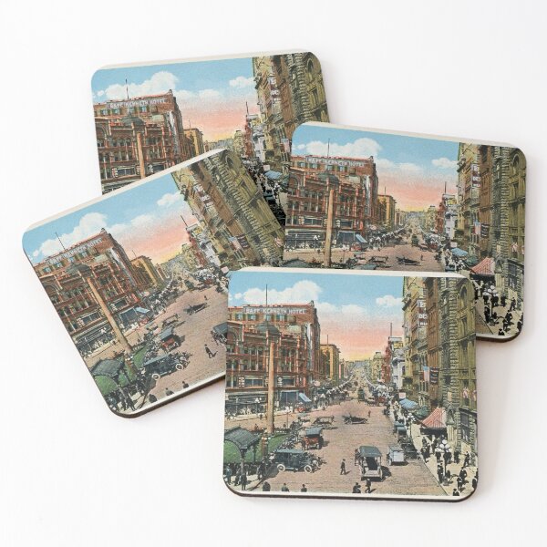 Item preview, ca 1900 Seattle First Avenue and Pioneer Square designed and sold by aapshop.