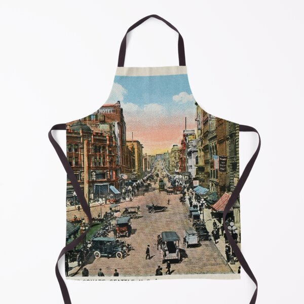 Item preview, ca 1900 Seattle First Avenue and Pioneer Square designed and sold by aapshop.