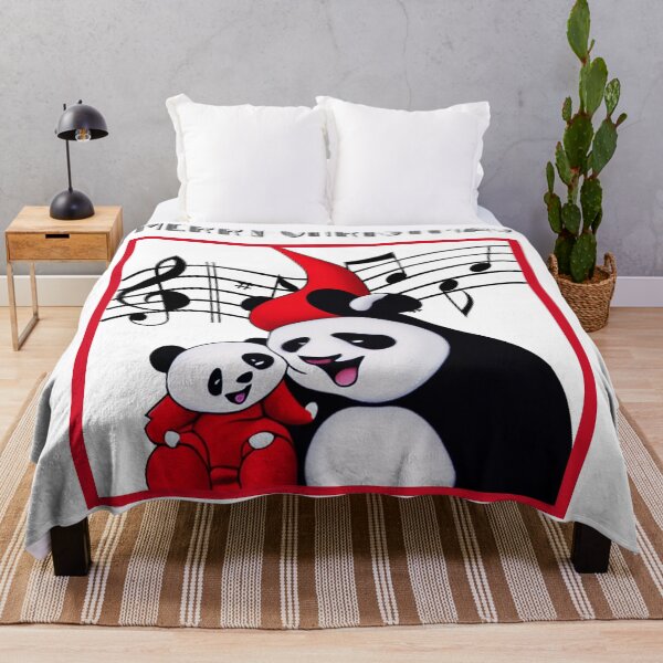 Item preview, Mama panda and her baby Merry Christmas designed and sold by Artbellachi.