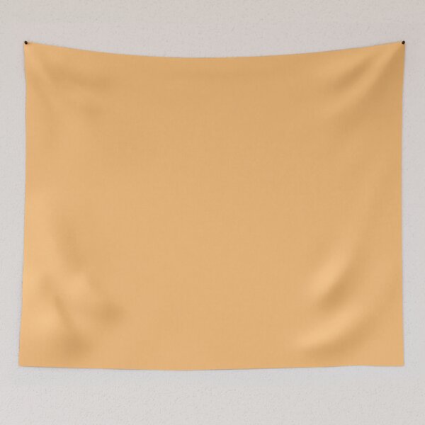 Item preview, Apricot Orange Solid Plain Background designed and sold by burbankdesigns.