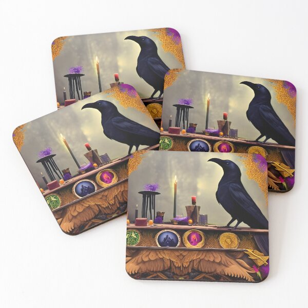 Item preview, Witch's Alter With A Raven designed and sold by Lola Mystique Boutique.