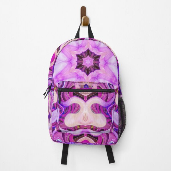 Item preview, Boho Vibes Kaleidoscope Abstract Maximalist Style Hippie Colors Mix of Violet Mauve Lilac Cream 2 of 16 designed and sold by Beachy.
