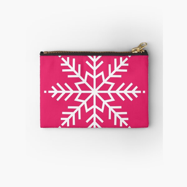 Item preview, Snowflake. Pink snowflake. Fuchsia pink Christmas designed and sold by Latte Design.