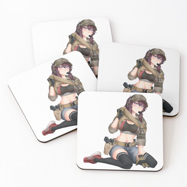 Item preview, Military Anime Girl designed and sold by kittiescuties.